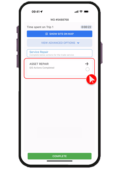 How to Perform an Asset Repair page 3