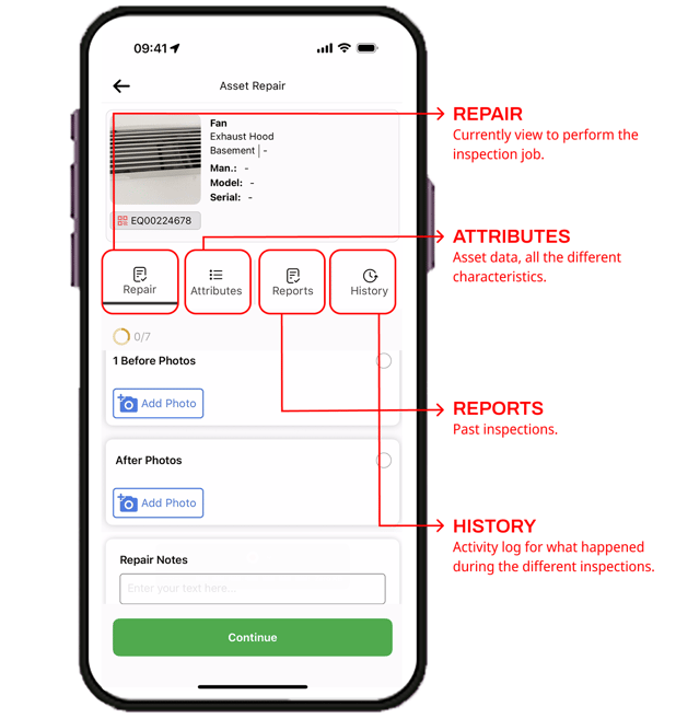 How to Perform an Asset Repair page 5