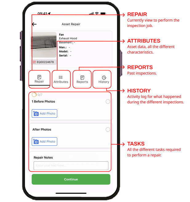How to Perform an Asset Repair page 6