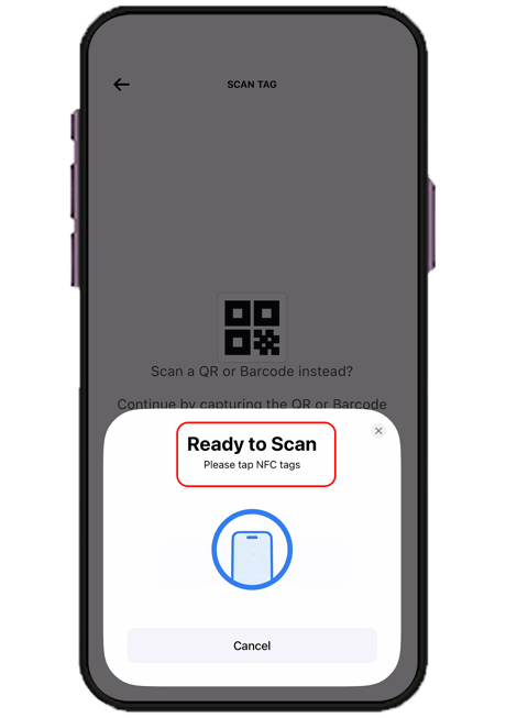 How to Scan a Tag Mobile page 3